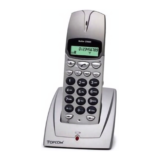 Topcom BUTLER 2900 Manuels