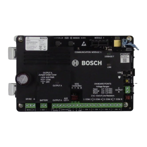 Bosch B6512 Guide D'installation