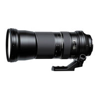 Tamron SP150-600mm F/5-6.3 Di VC USD Mode D'emploi