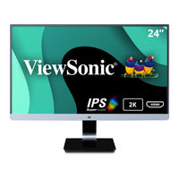 ViewSonic VX2478-smhd Guide De L'utilisateur