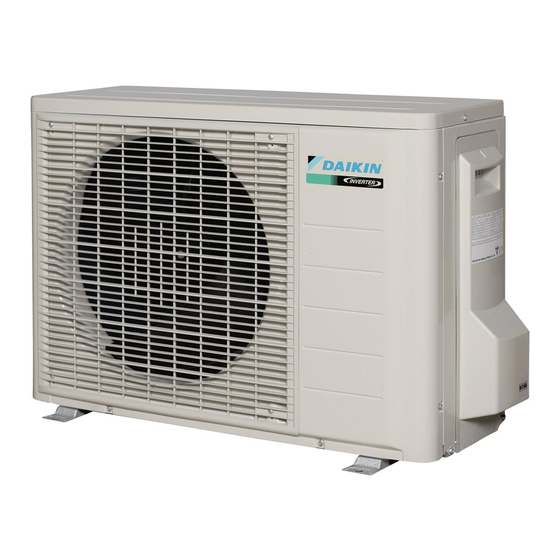 Daikin Siesta ATXP20M5V1B Mode D'emploi