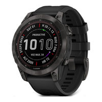 Garmin FENIX 7 Manuel D'utilisation