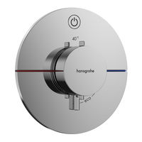 Hansgrohe ShowerSelect Q 15581 0 Serie Mode D'emploi / Instructions De Montage