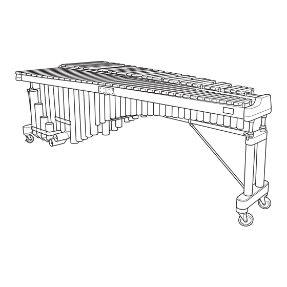 Yamaha CONCERT MARIMBA YM6100 Mode D'emploi