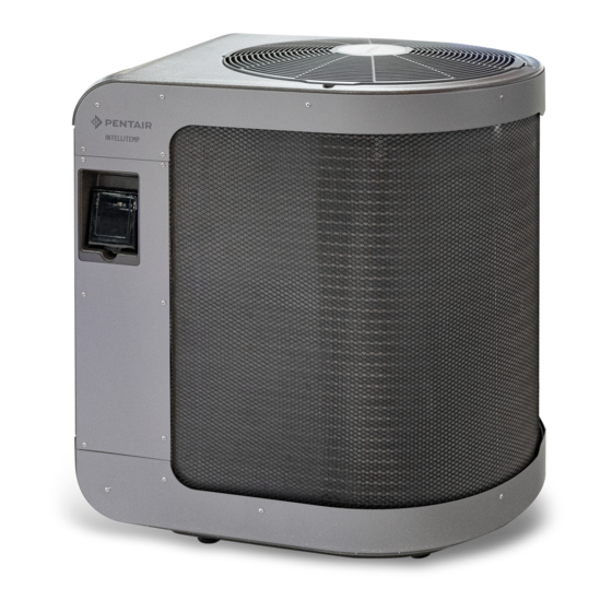 Pentair INTELLITEMP ITTP-5M-V Guide D'installation Et D'utilisation