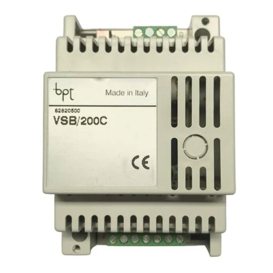 Bpt VSB/200C Instructions D'installation