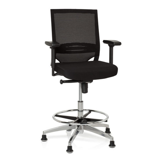 hjh OFFICE TOP WORK 11 657550 Instructions De Montage