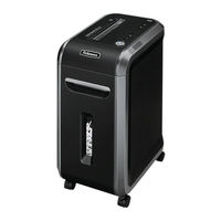 Fellowes POWERSHRED 90S Mode D'emploi