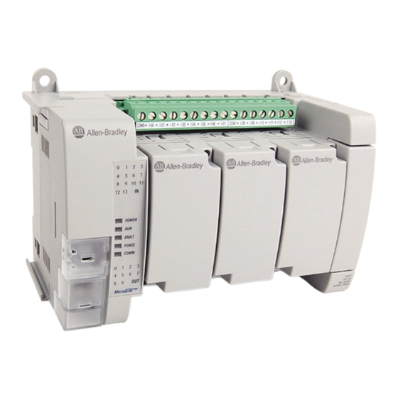 Rockwell Automation Allen-Bradley 2080-LC30 Serie Guide De Mise En Route