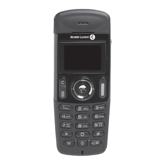 Alcatel-Lucent 400 DECT Manuel Utilisateur