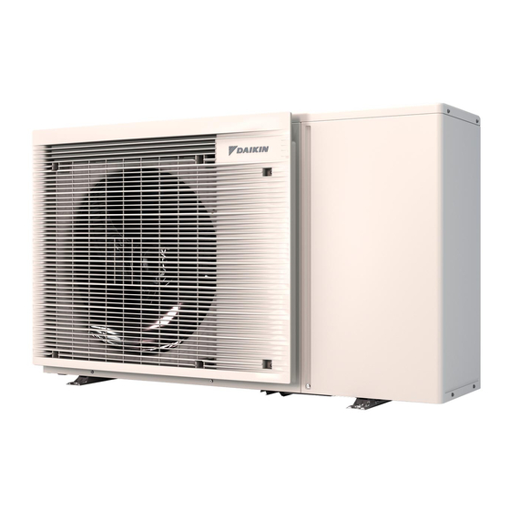 Daikin EWAA004D2V3P-H Manuel D'installation