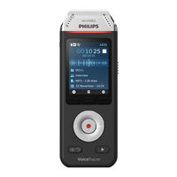 Philips VoiceTracer DVT2110 Manuel De L'utilisateur