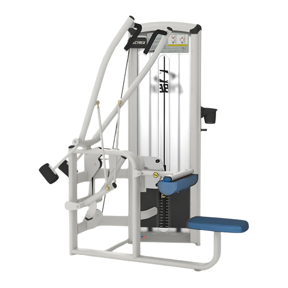 CYBEX VR3 Pulldown Manuel D'utilisation