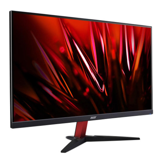 Acer NITRO KG242Y Mode D'emploi