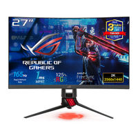 Asus ROG Strix XG27WQ Mode D'emploi