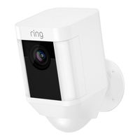 ring Spotlight Cam Battery Mode D'emploi