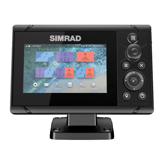 Simrad CRUISE 5 Manuel D'installation