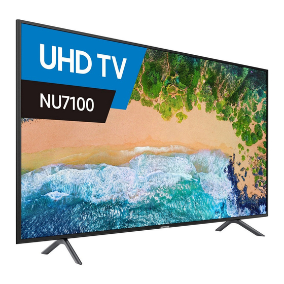 Samsung UA43NU7100 Guide D'utilisation