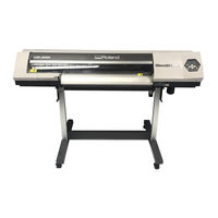 Roland VersaCAMM VP-540 Guide D'installation