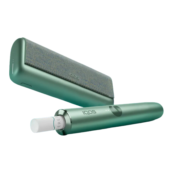 IQOS ILUMA Guide De L'utilisateur
