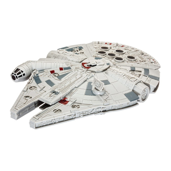 REVELL STAR WARS MILLENIUM FALCON 06778 Mode D'emploi