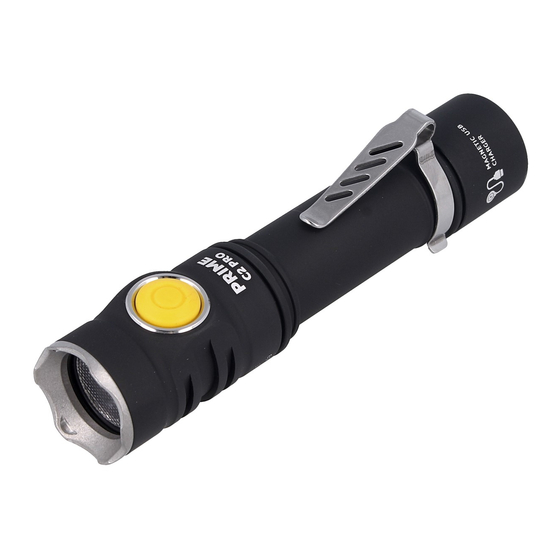 Armytek PRIME C2 PRO Manuel De L'utilisateur