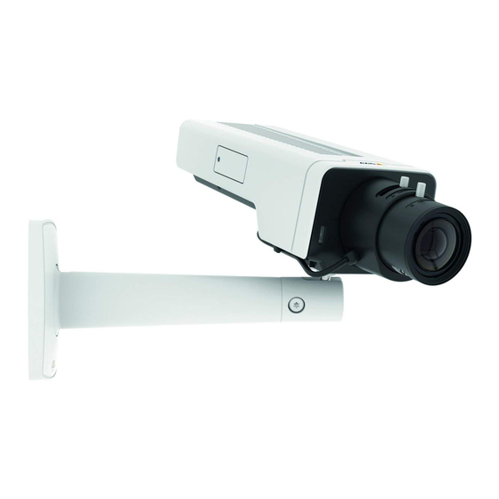 Axis F101-A XF P1367 Manuel D'utilisation