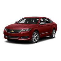 Chevrolet Impala 2014 Manuel Du Propriétaire