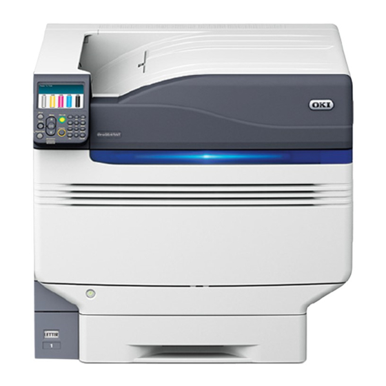 Oki Pro9541WT Mode D'emploi