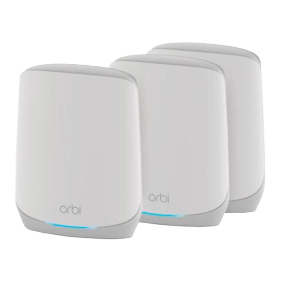 NETGEAR Orbi RBK763S Guide Rapide