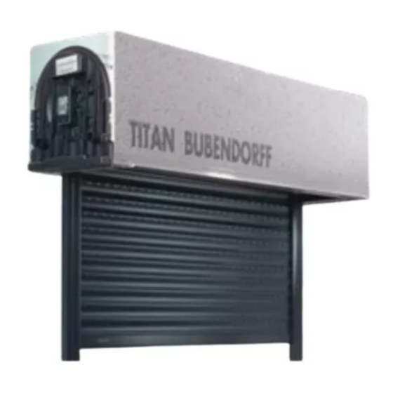 Bubendorff TRADI TITAN iD+ Notice Originale