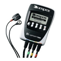 Compex Mi-Sport500 Manuel D'utilisation Et D'applications