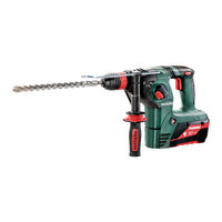 Metabo KHA 36 LTX Notice D'utilisation Originale