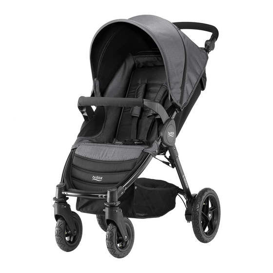 Britax B-AGILE 4 Stroller Guide De L'utilisateur