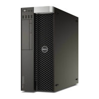 Dell Precision Tower 5810 Manuel Du Propriétaire