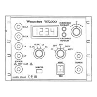 Jeulin WJ 2000 Mode D'emploi