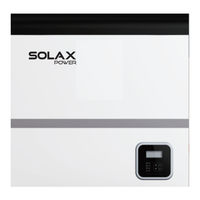 SolaX Power X-Hybrid Série Guide D'utilisation