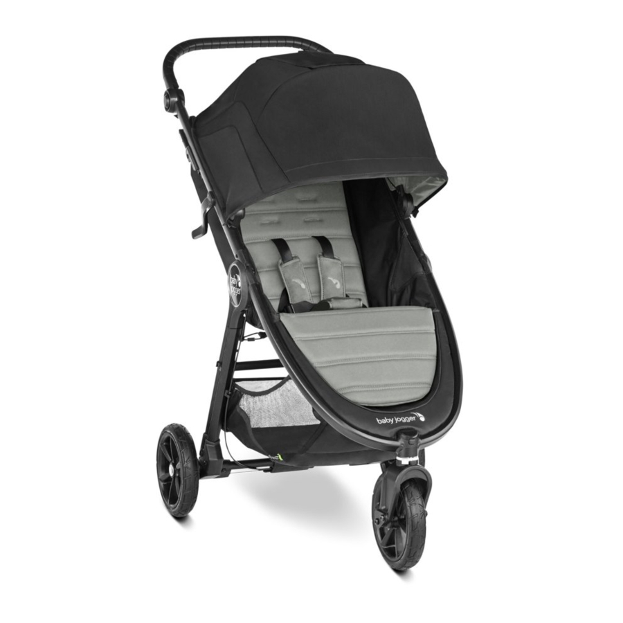 Baby Jogger City Mini 2 Mode D'emploi