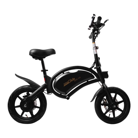 URBANGLIDE BIKE 140 Notice Originale