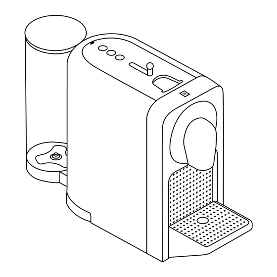 Nespresso Prodigio MY MACHINE TUR MIX TX 190 Manuel D'instructions