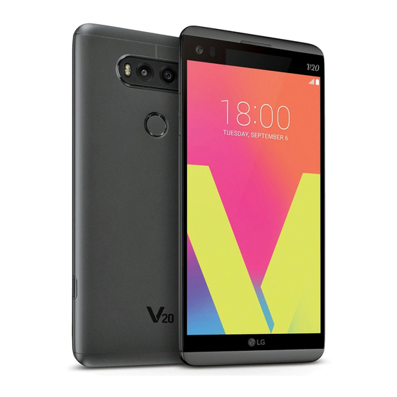 LG V20 Guide De L'utilisateur