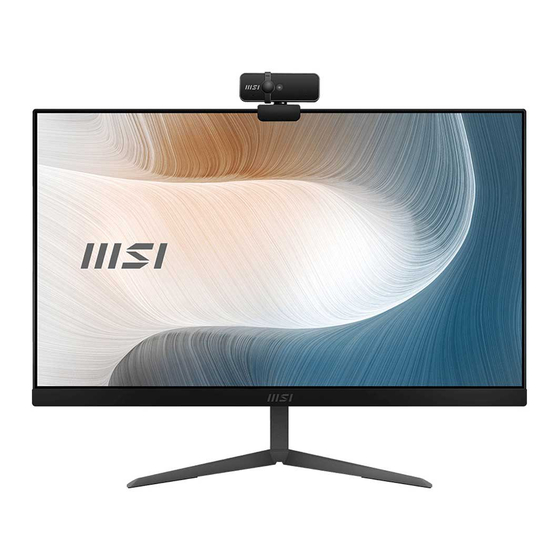 MSI Modern Serie Mode D'emploi