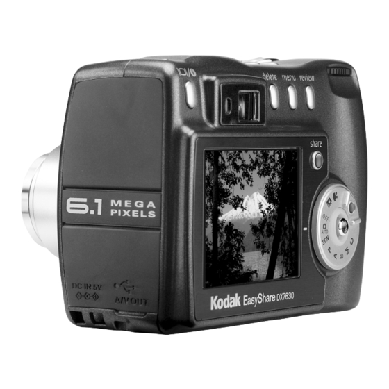 Kodak EasyShare DX7630 Guide D'utilisation