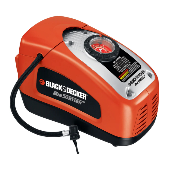 Black & Decker ASI300 Notice