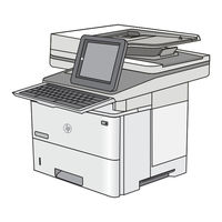 HP LaserJet Enterprise MFP M527z Guide De L'utilisateur