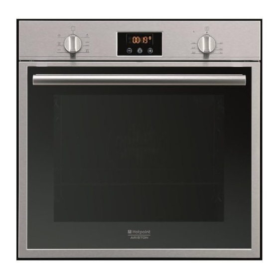 Hotpoint Ariston FK 89P X /HA S Mode D'emploi