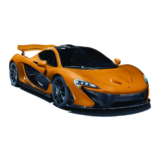 McLaren P1 2014 Manuel Du Propriétaire