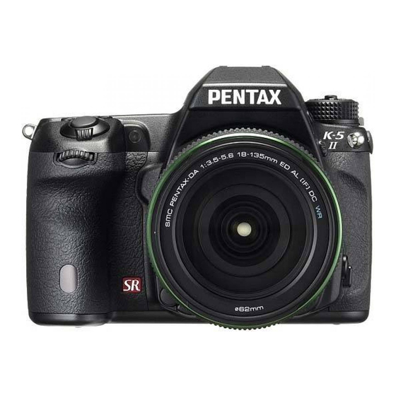 Pentax K-5 II Manuels