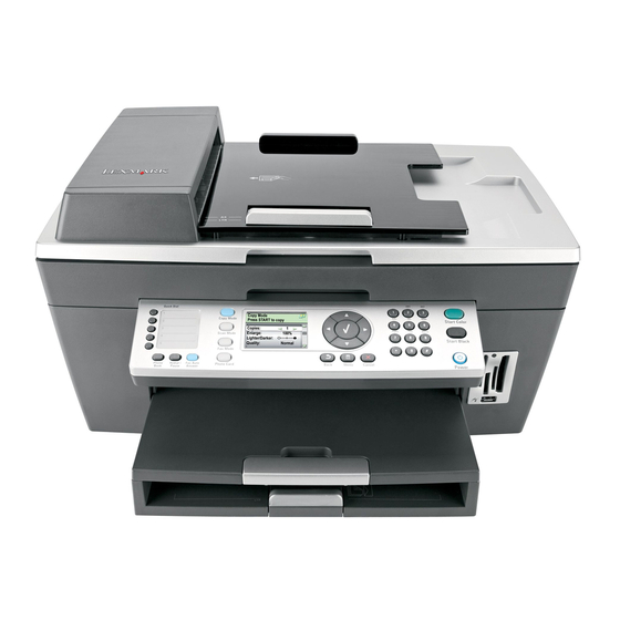 Lexmark 8300 Serie Guide De L'utilisateur