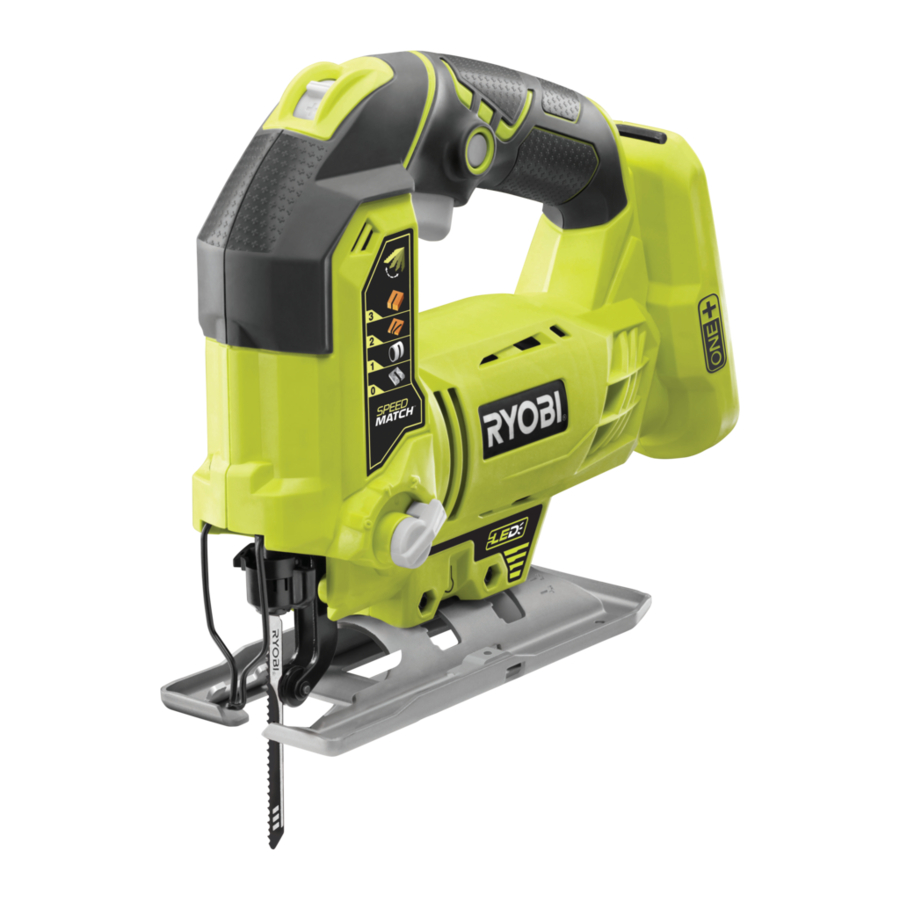 Ryobi ONE+ R18JS-0 Traduction Des Instructions Originales